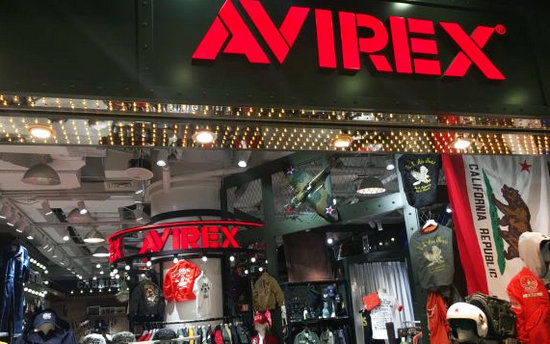 上海 AVIREX 专卖店、门店