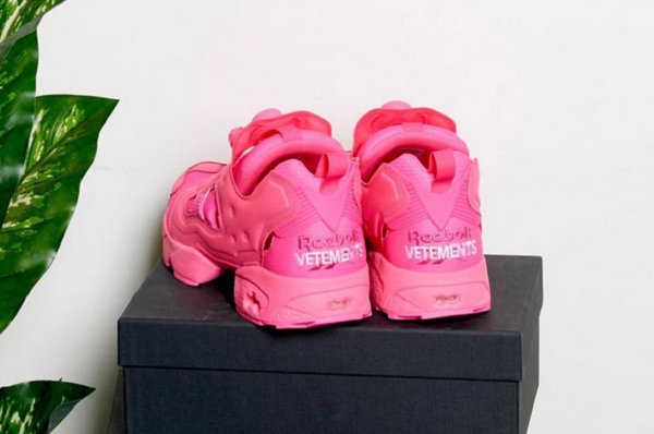 Reebok x VETEMENTS全新Instapump Fury鞋款，配色超亮眼！