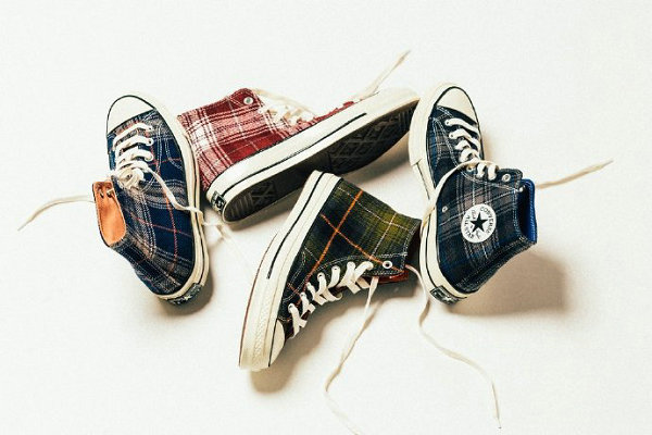 Converse 全新“Plaid Pack”系列格纹帆布鞋公布发售
