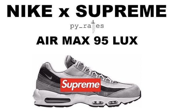 Supreme x Nike Air Max 95 Lux 2019 联名鞋款曝光～