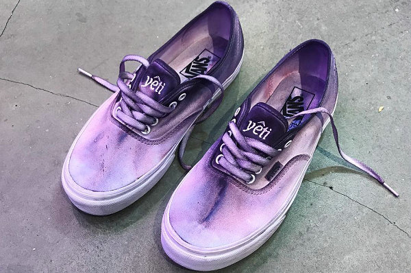 紫色喷染特效！Vans x YETI OUT 2019 联名鞋款即将登场~