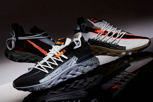 机能解构设计！Nike React WR ISPA 鞋款系列即将发售