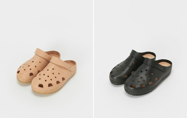 日本职人手作品牌 Hender Scheme 2019 皮质 Crocs 洞洞鞋上市