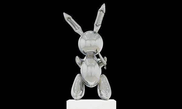 艺术家 Jeff Koons 兔子镜像雕塑即将拍卖.jpg