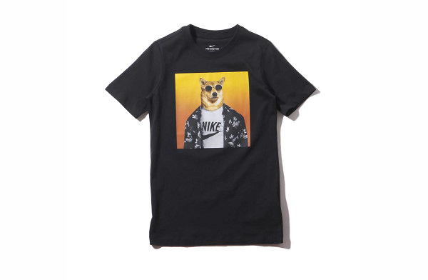 Nike x atmos 联名柴犬 Bodhi 主题 T-Shirt 系列开售