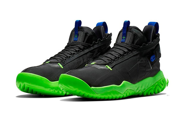 Jordan Proto React 鞋款全新“Black Green”配色释出，“绿巨人”配色？