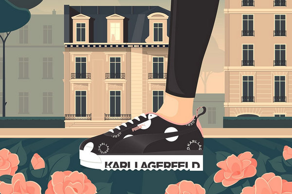 PUMA x Karl Lagerfeld 全新联名 Roma 鞋款发售详情释出！