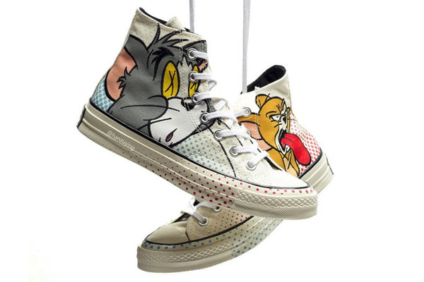 匡威 x 《猫和老鼠》全新联名鞋款实物曝光，又一份童年回忆