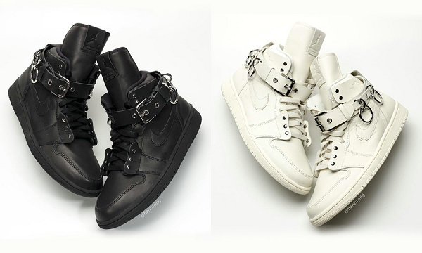 CDG x Air Jordan 1 High 2019 联名鞋款黑白两色现已上市