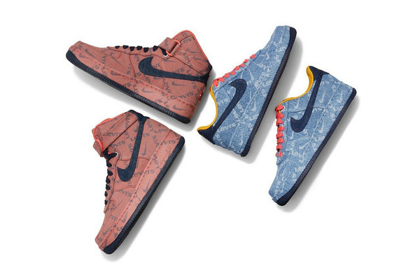 Nike x Levi's 全新联名丹宁布 Air Force 1 鞋款即将登场