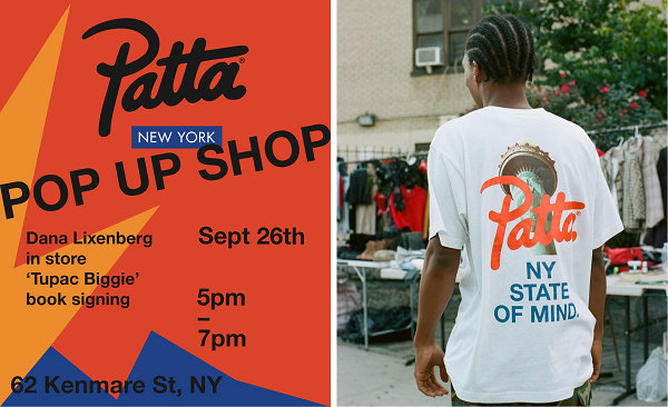 Patta 2019 纽约 Pop-up 限定店即将开启，阵容空前强大！