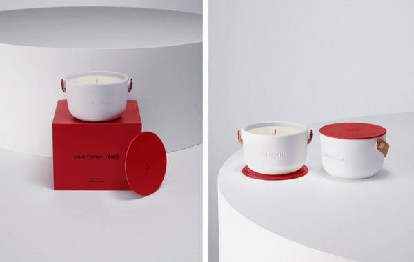 Louis Vuitton 红白色香氛蜡烛发售，帮助爱滋病公益组织