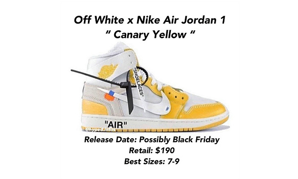 Off-White x AJ1 联名白黄配色“Canary Yellow”鞋款-2.jpg