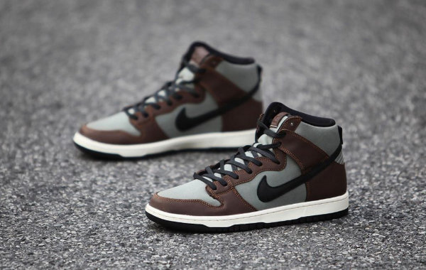 Nike SB Dunk High Pro“Baroque Brown”配色鞋款完整图片释出