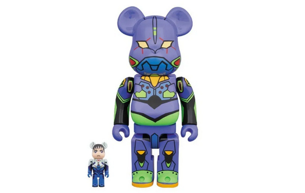 《新世纪福音战士》x Medicom Toy 联乘 BE@RBRICK 玩偶即将上架