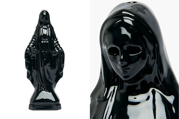 WACKO MARIA 黑色“圣母像”香炉来袭，100% 陶瓷制作