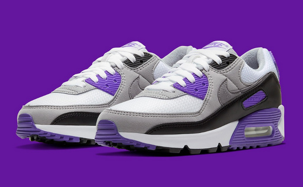 Nike Air Max 90 最新“紫葡萄”配色鞋款即将上架，迎接 30 周年~