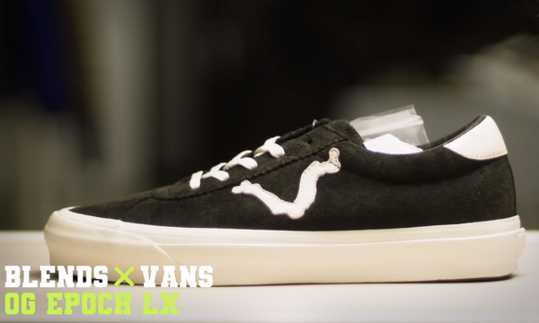 Blends x Vans Vault 全新联名系列鞋款曝光，骨骼图案再现