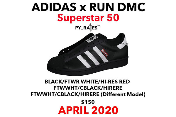 阿迪达斯 x Run-D.M.C. 联名 Superstar 鞋款即将迎来复刻