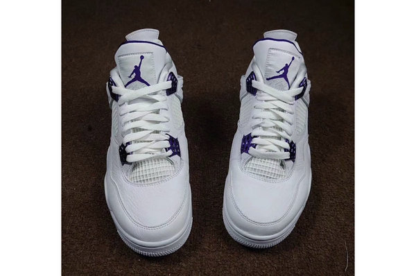 Air Jordan 4 白紫配色“Court Purple”鞋款发售详情释出~