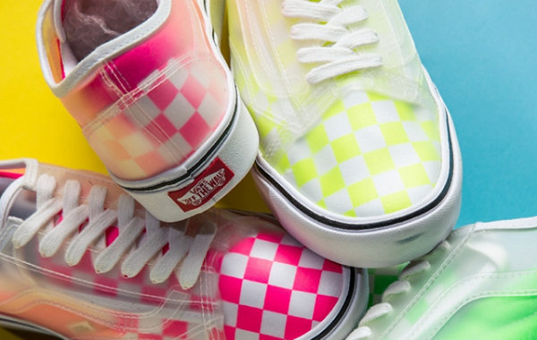 Vans Slip-Skool 荧光格纹配色鞋款即将发售，合二为一鞋型