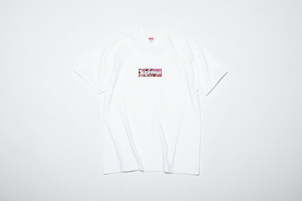 村上隆 x Supreme 全新联名慈善 Box Logo T-Shirt0.jpg
