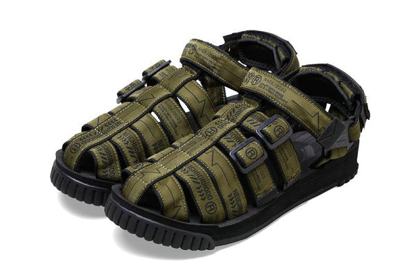 日潮 NBHD x SHAKA 联名 Hiker 凉鞋系列发布，尼龙材质