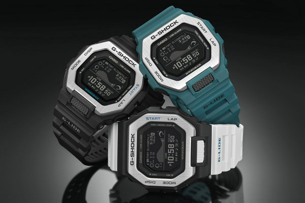 卡西欧 2020 全新 G-Lide GBX100 系列腕表正式公布～