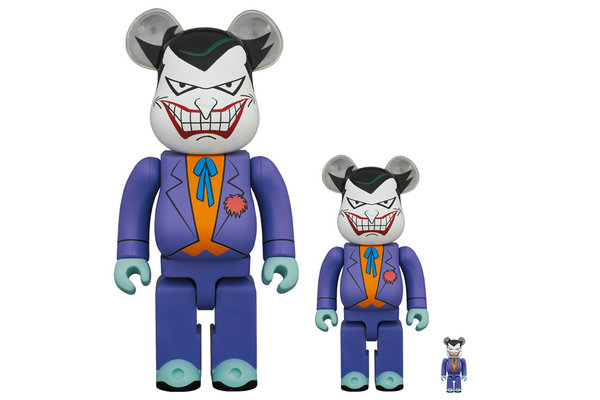 MEDICOM TOY 全新「Joker小丑」BE@RBRICK 玩偶上架发售