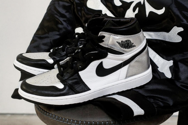 黑银脚趾 Air Jordan 1“Silver Toe”鞋款实物美图赏析