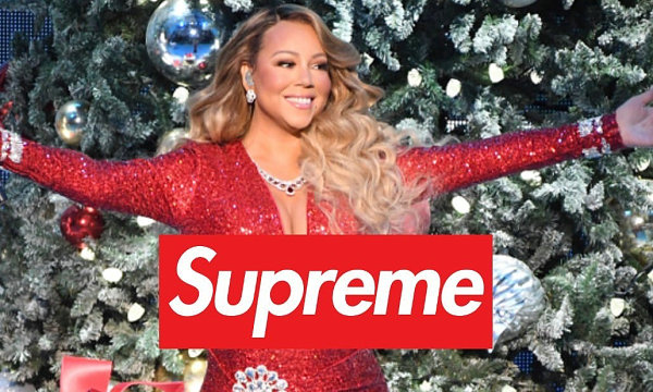 Supreme x Mariah Carey 联名人物 T恤即将登场，圣诞主题