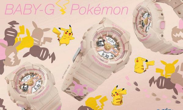 BABY-G x Pokémon 全新联名「皮卡丘」主题腕表1.jpg