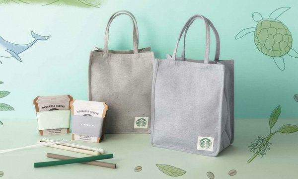 Starbucks 星巴克全新「Greener」首辑环保周边系列登陆