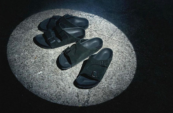 BEAMS x 勃肯全新联名别注鞋款系列释出，All Black 主题
