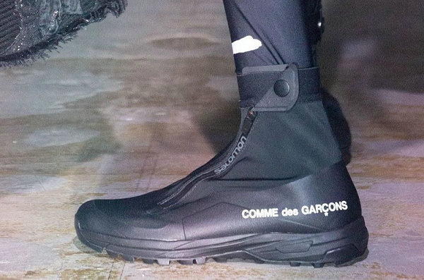 CDG x 萨洛蒙全新联名鞋款曝光，机能风凸显