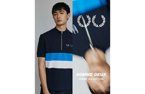 CDG HOMME DEUX x Fred Perry 全新联名 Polo 系列亮相