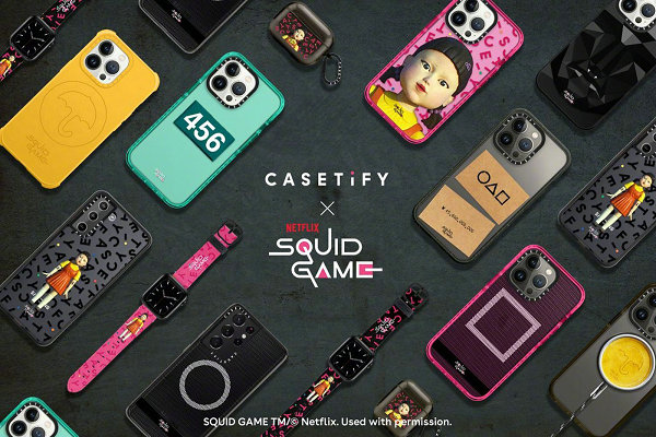 Casetify x 鱿鱼游戏全新联名配件系列开售