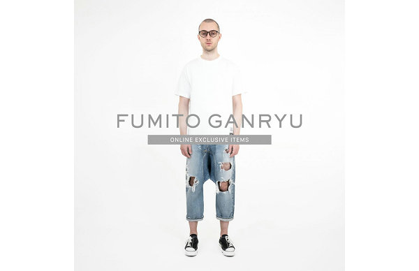 Fumito Ganryu 全新 Sarrouel 牛仔裤系列释出，期待已久