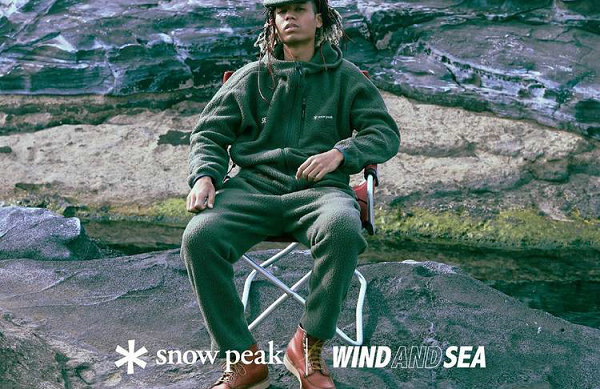 Ｌ wind and sea snow peak pants