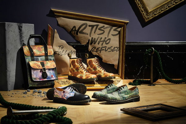 Dr.Martens x 伦敦国立美术博物馆全新联名鞋款系列释出
