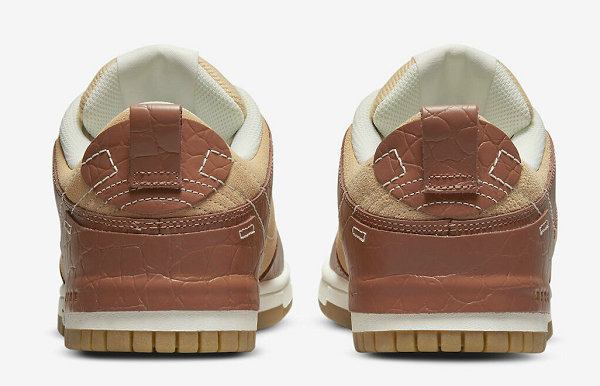 Nike Dunk Low Disrupt 2 全新“Brown Croc”配色鞋款亮相