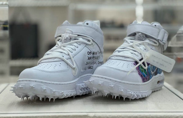 Off-White x Nike AF1 Mid「Graffiti」联名鞋款即将发售